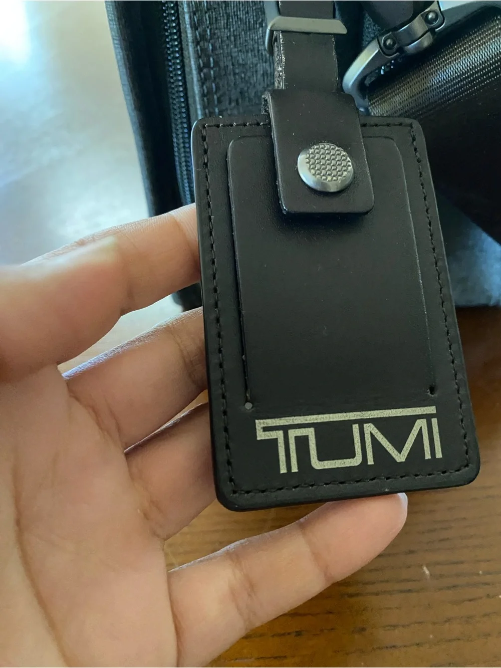 Tumi Gray Alpha X Organizer Briefcase with Black Trim